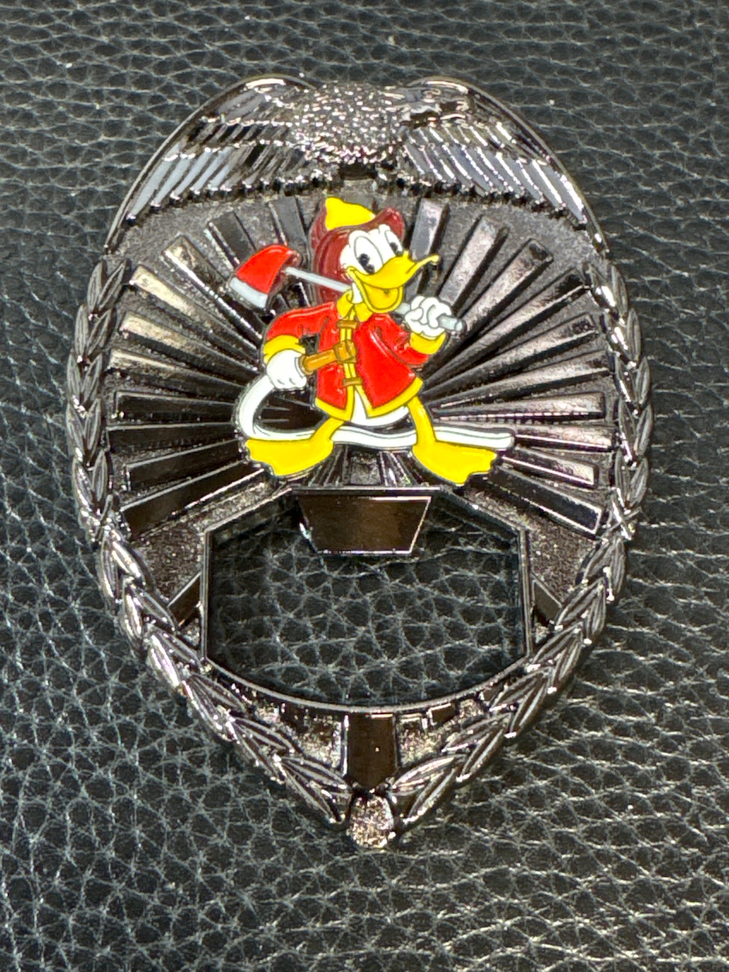 Fireman Donald Disney Badge