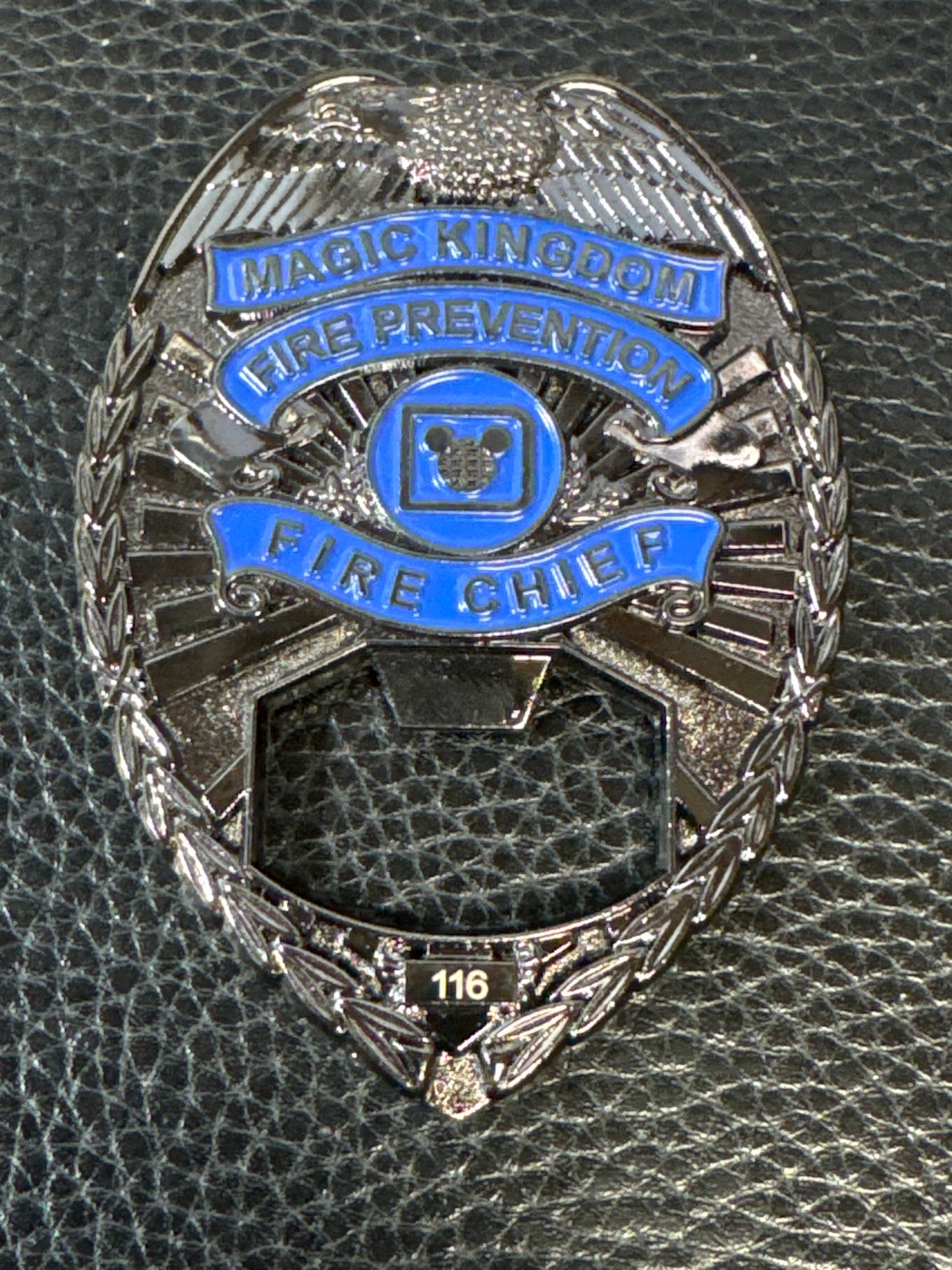Fireman Donald Disney Badge