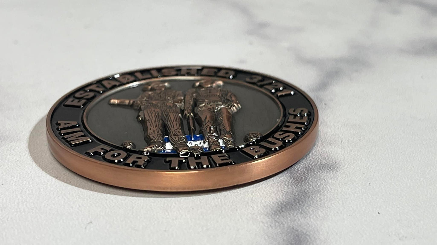American Fork PD Tiger Boys Challenge Coin