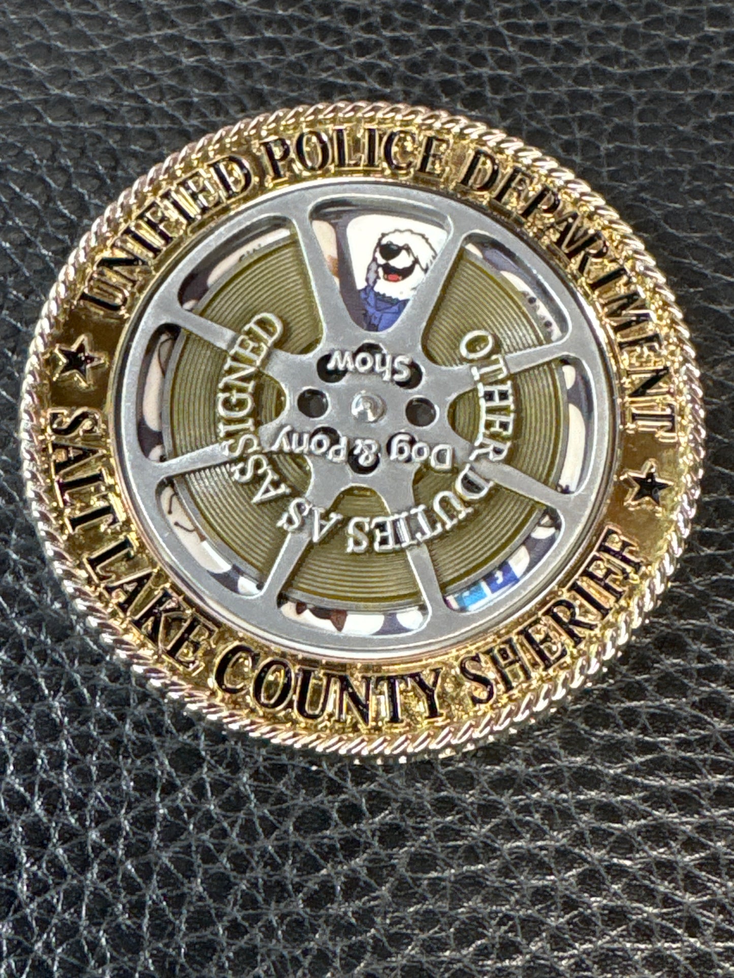 Unified Police Department Media Services Unit Coin