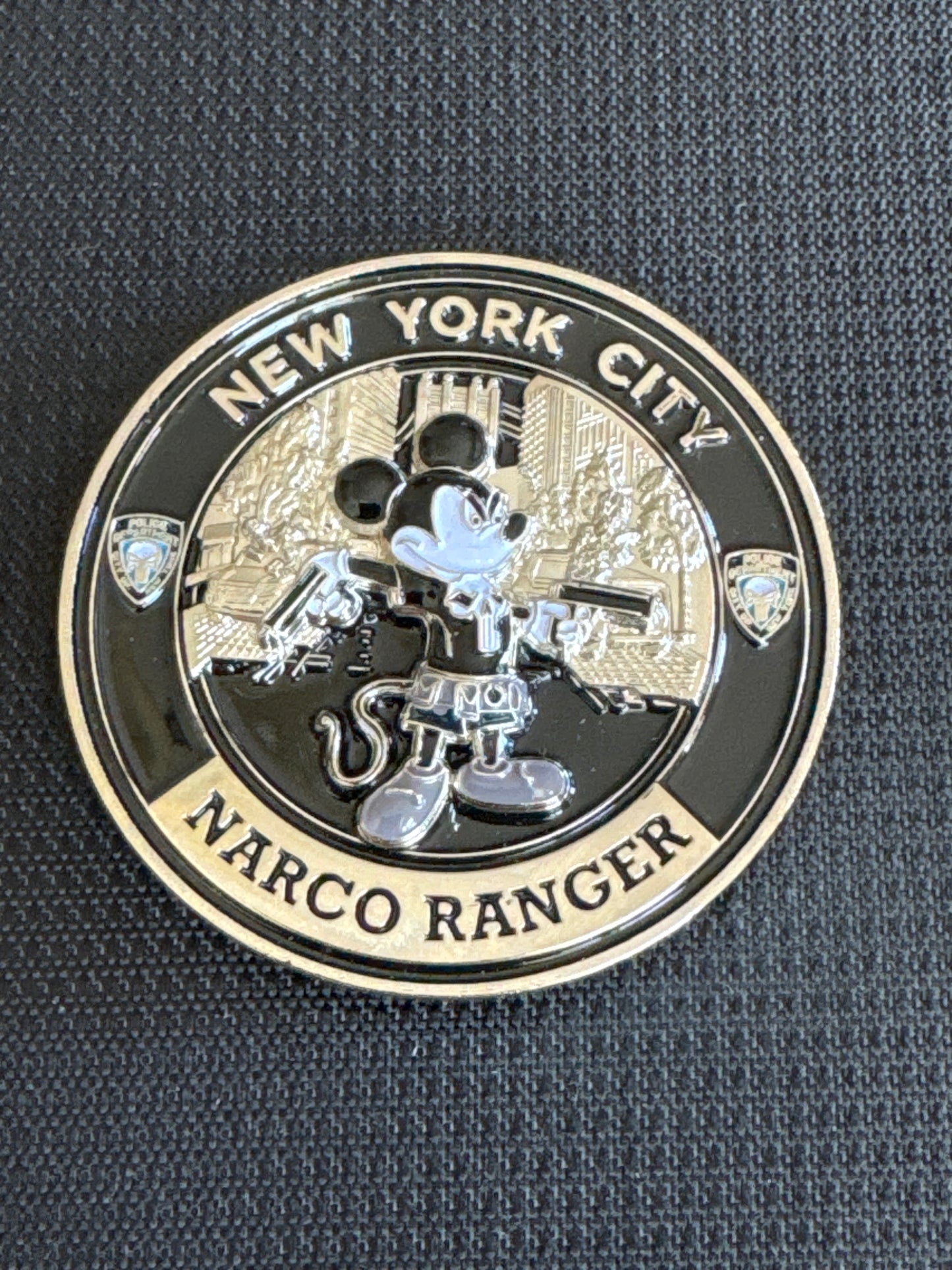 Disney New York City Narco Ranger Mickey Punisher
