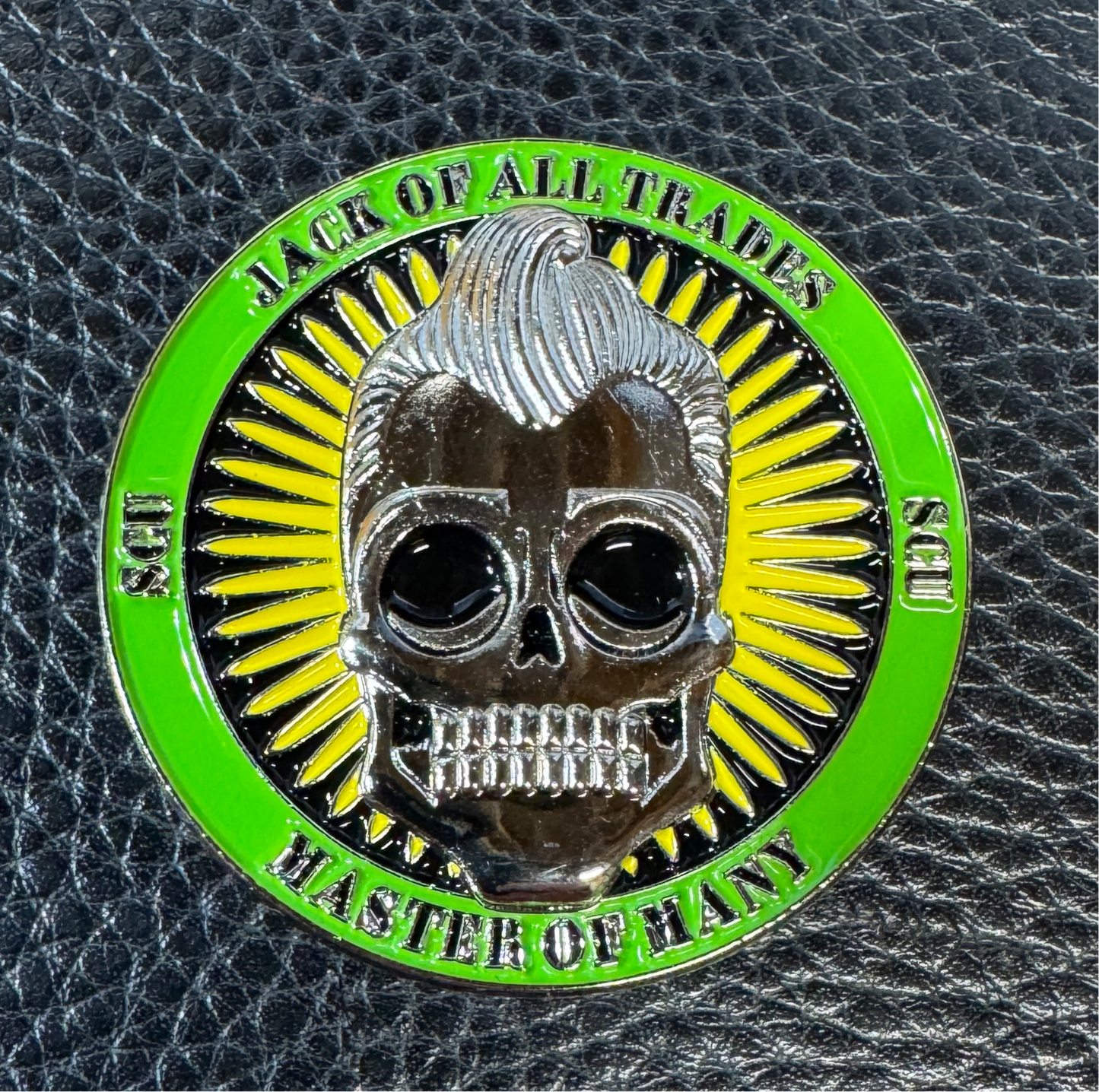 Unified Police Department Taylorsville Street Crimes - Green Challenge Coin