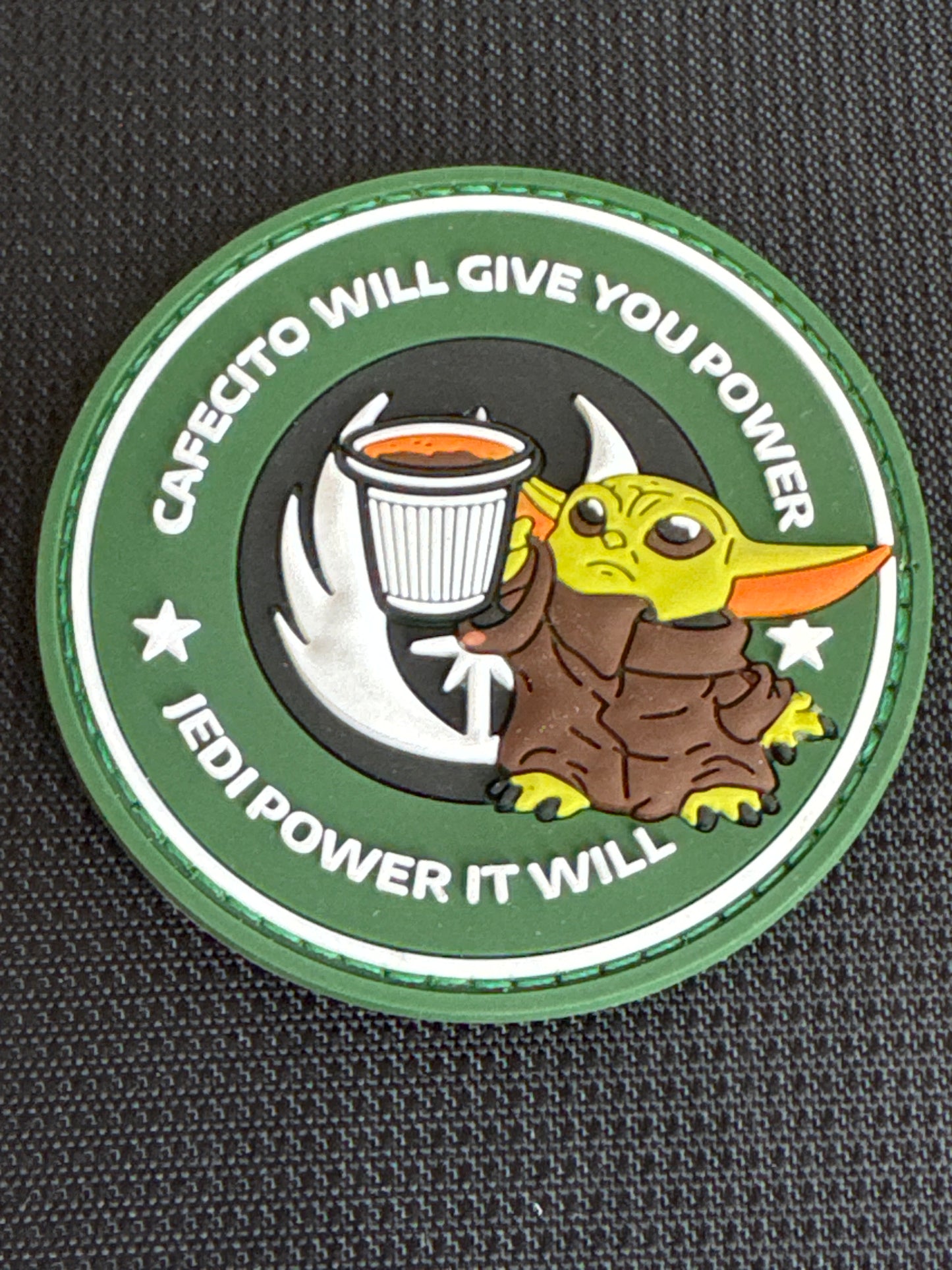 Disney Grogu Coffee PVC Patch