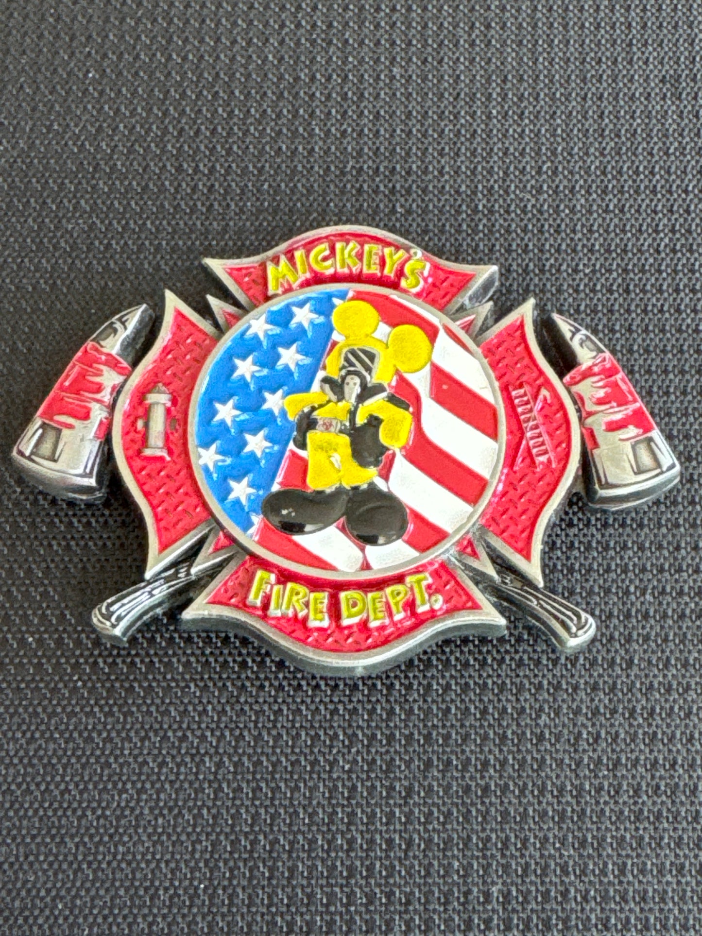 Disney Mickeys Fire Dept HazMat Mickey