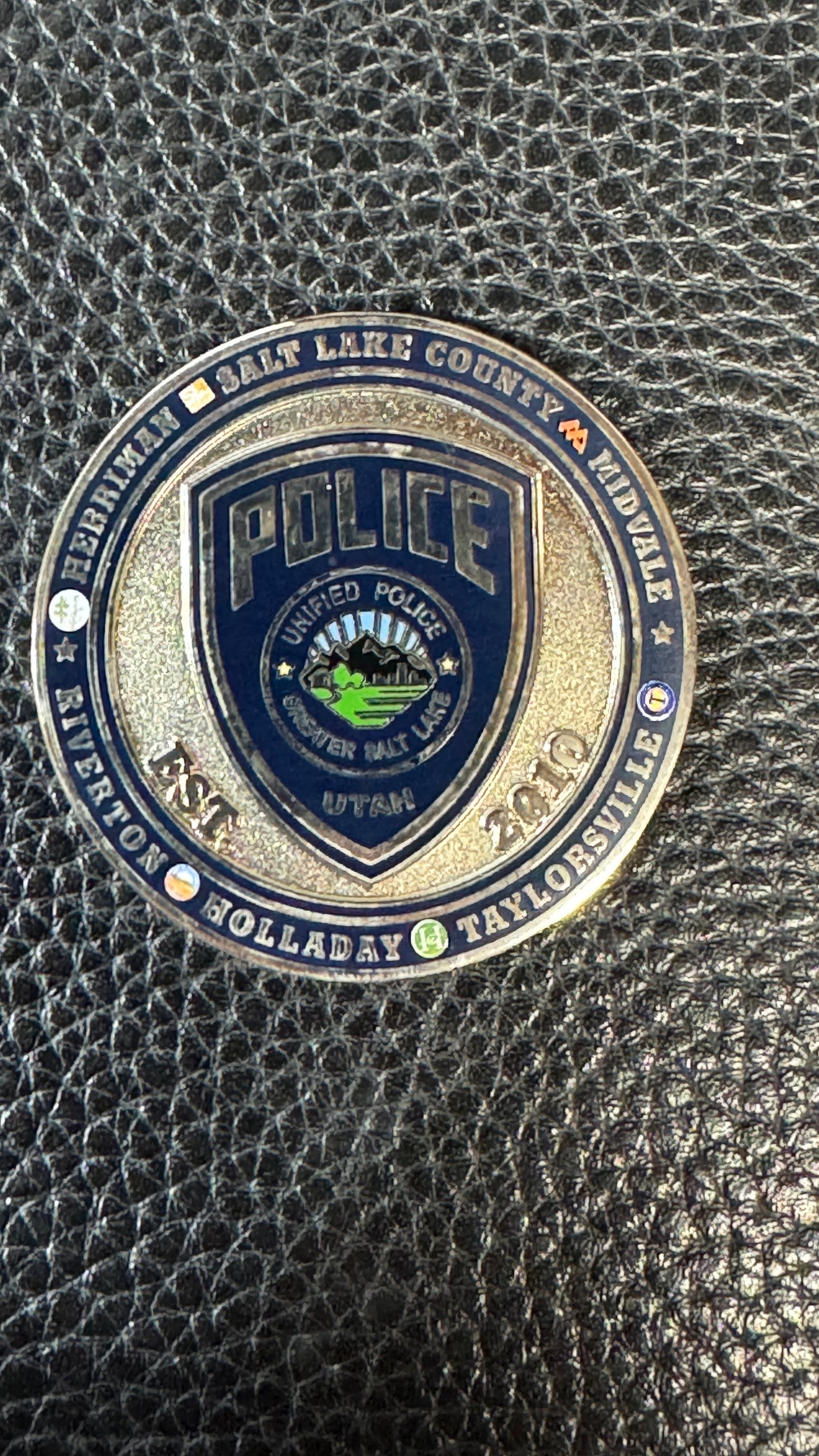 Unified Police Department 2010 Agency Coin