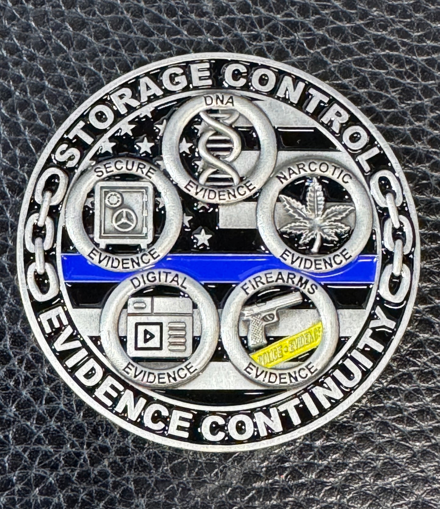 Unified Police Department Evidence Unit Coin