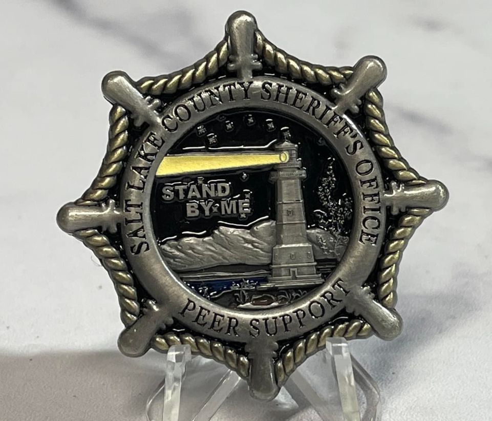 SLCO Sheriff Peer Support Challenge Coin