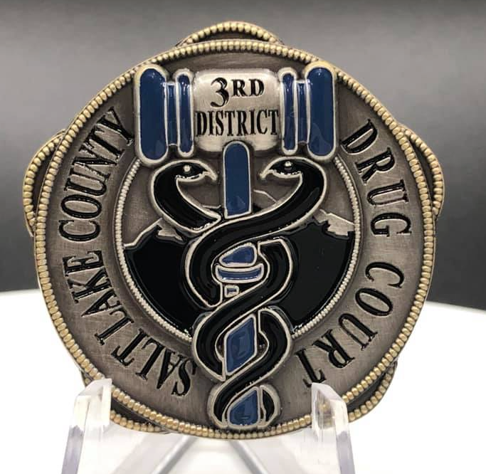 Unified Police Department Drug Court Coin