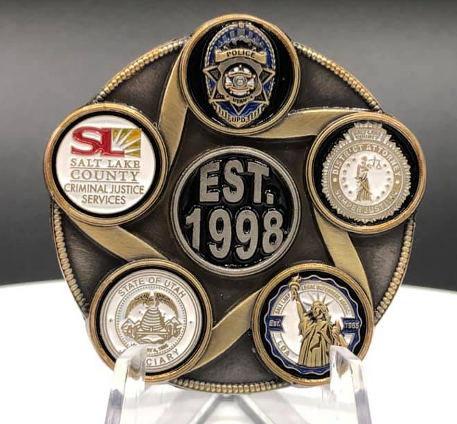 Unified Police Department Drug Court Coin