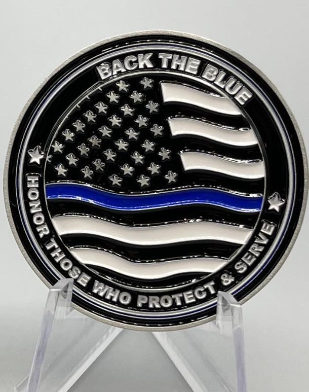Miami-Dade PD Midwest District Back The Blue Challenge Coin