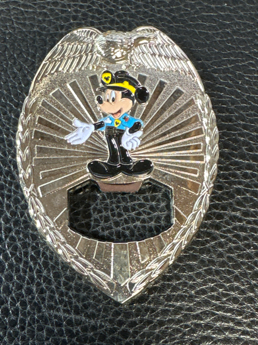 Police Mickey Disney Badge