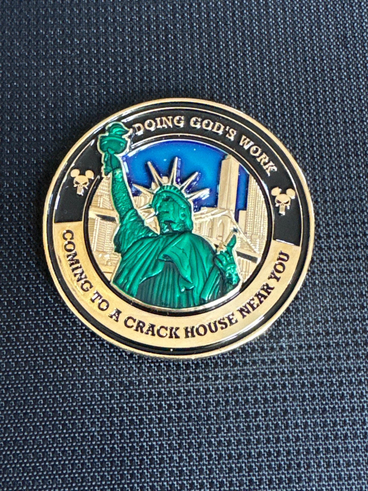 Disney New York City Narco Ranger Mickey Gold Version