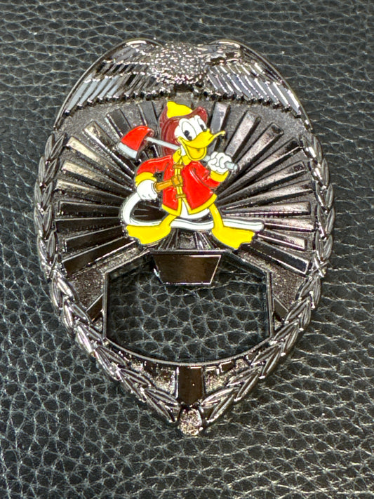 Fireman Donald Disney Badge