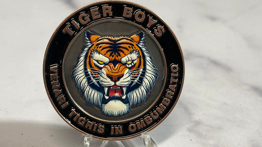 American Fork PD Tiger Boys Challenge Coin