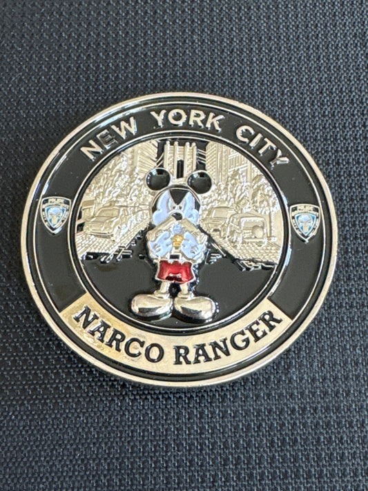 Disney New York City Narco Ranger Mickey Silver Version