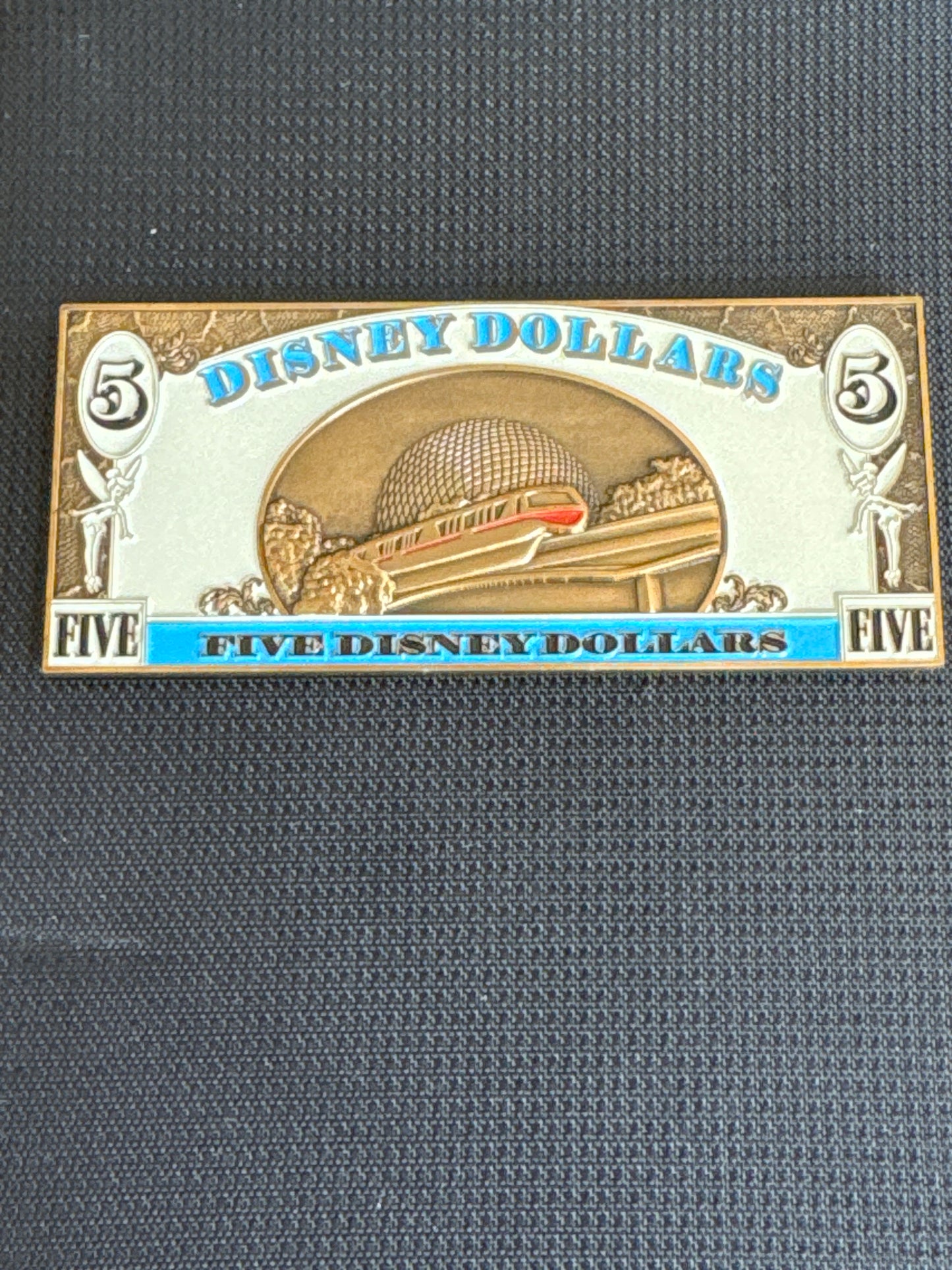 Disney $5 Disney Dollar