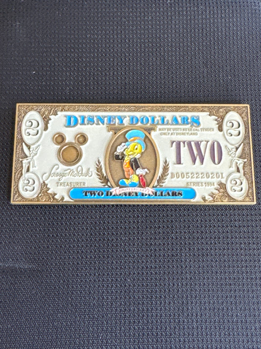 Disney $2 Disney Dollar