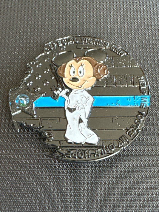 Disney DeathStar Princess Leia Minnie