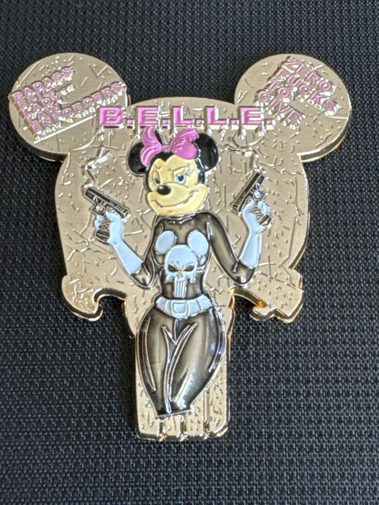 Punisher Minnie Florida LEO B.E.L.L.E. Shiny Gold Variant