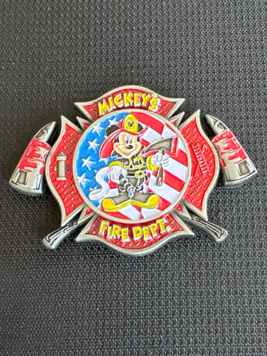Disney Mickeys Fire Dept Mickey