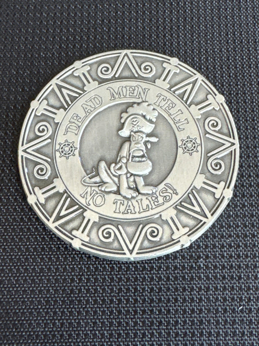 Disney Dead Men Tell No Tales Pluto Silver