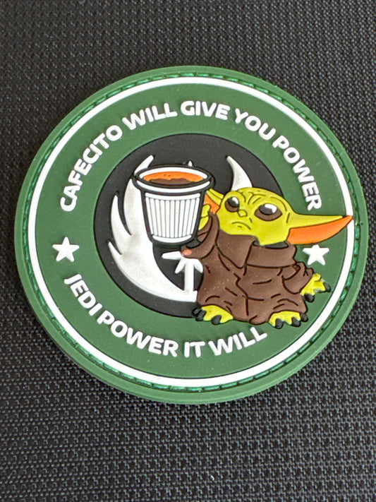 Disney Grogu Coffee PVC Patch