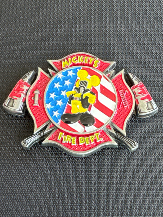 Disney Mickeys Fire Dept HazMat Mickey