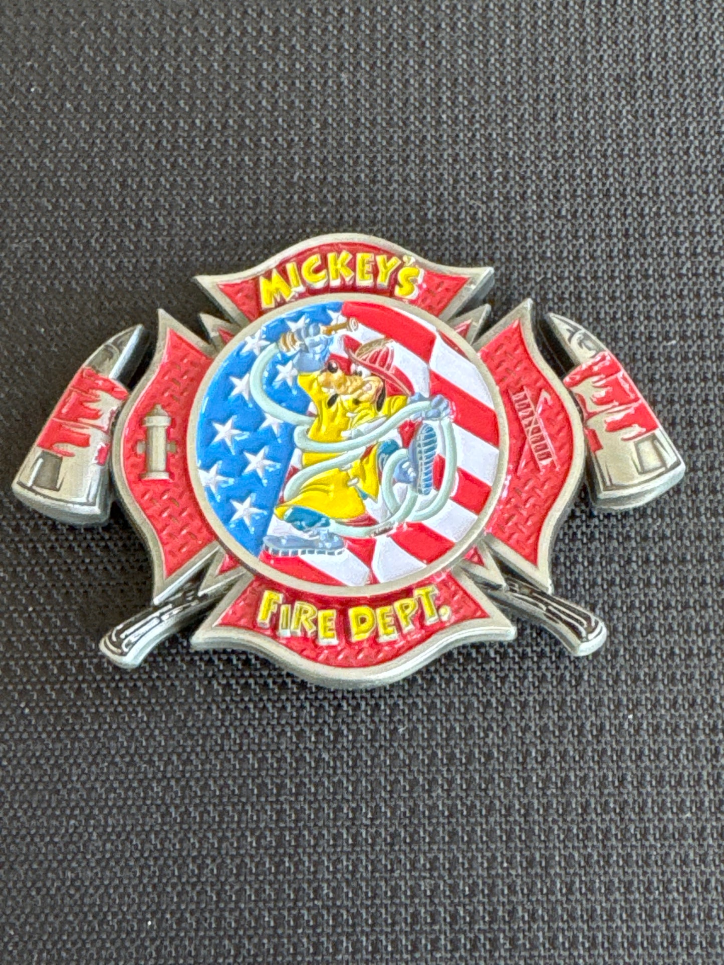 Disney Mickeys Fire Dept Goofy