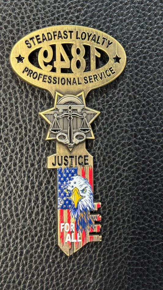 Salt Lake County Sheriff’s Office Justice For All Key Coin
