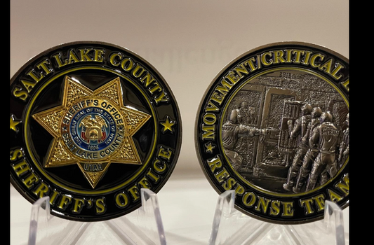 SLCO Sheriff MCIRT Challenge Coin