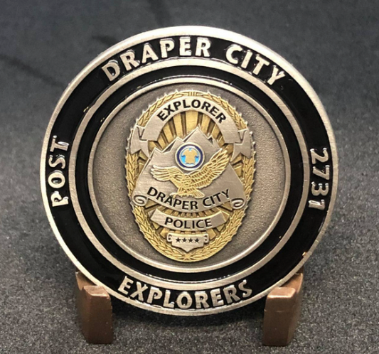 Draper PD Explorer Challenge Coin